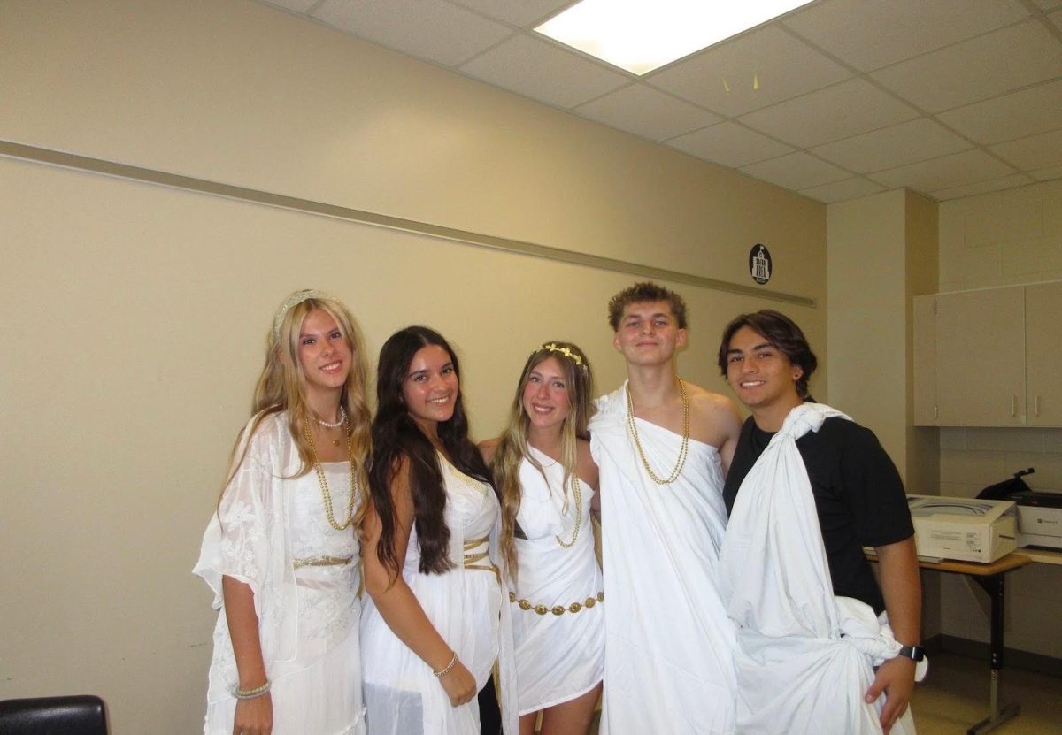 Toga-ed Up for Senior Year