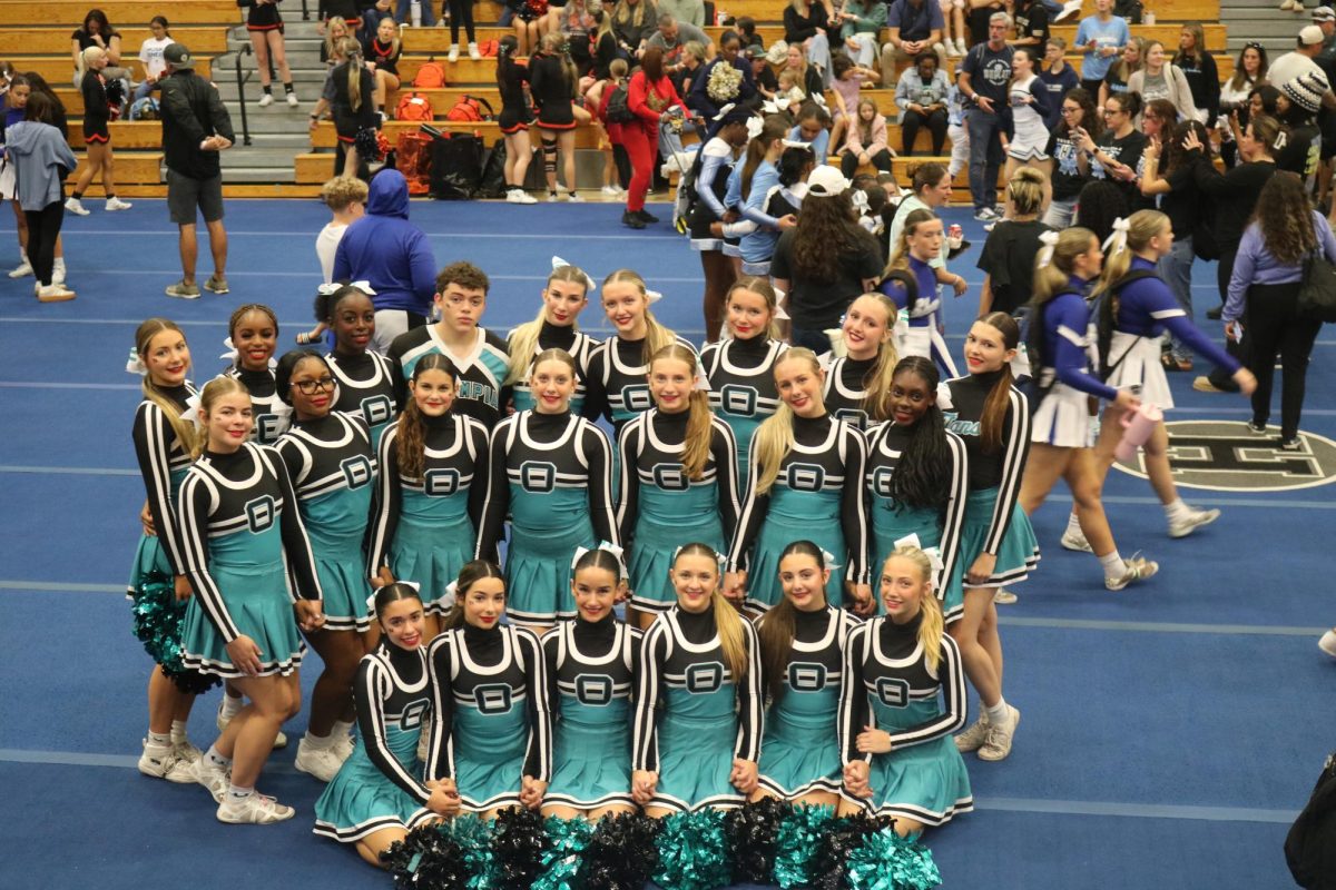 Cheerleading success at regionals!